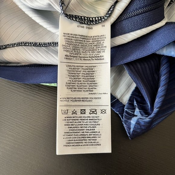 Nike Elite Pro Women’s Blue Top Track & Field Women’s Size Small “Rare” Made USA - Picture 6 of 7